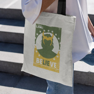 Tote Bag Poster du Président Loki "Believe"