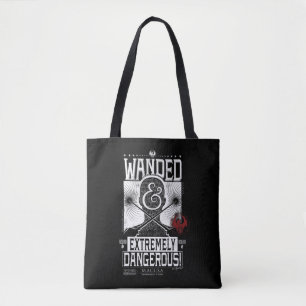 Tote Bag Poster Recherché géant et extrêmement dangereux - 