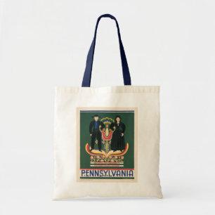 Tote Bag Poster Vintage voyage Pour Lancaster County, Pa