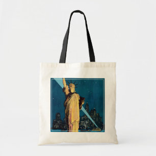 Tote Bag Poster Vintage voyage Pour New York