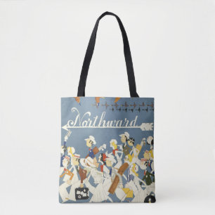 Tote Bag Poster Vintage voyage Pour The New Haven R.R.