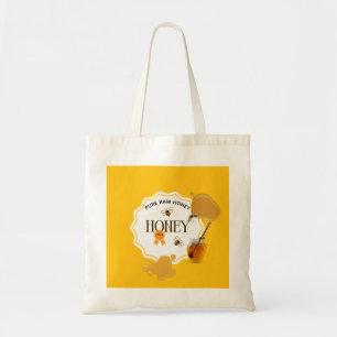 Tote Bag Pot de miel Abeille à miel Nid d'abeilles Apiary