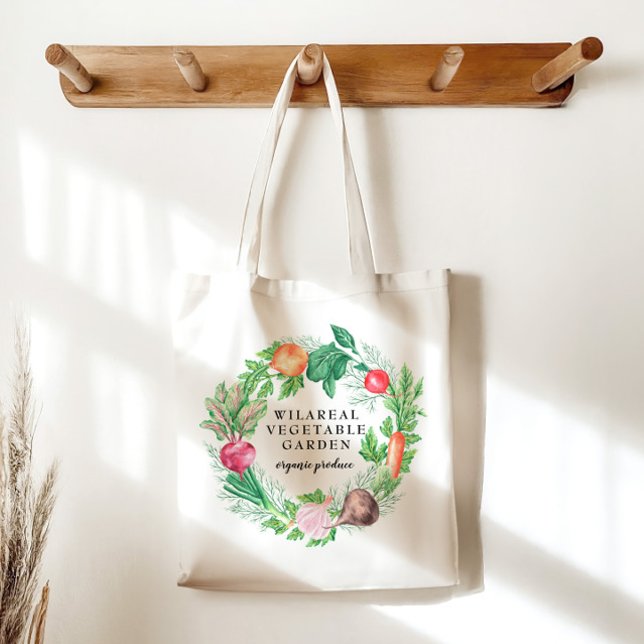 Tote Bag potager ferme biologique (Créateur téléchargé)
