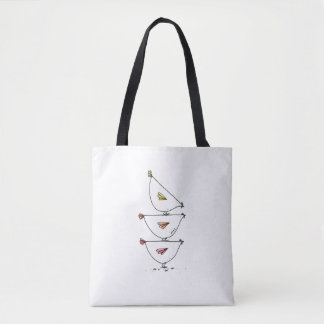 Tote Bag Poules Empilées