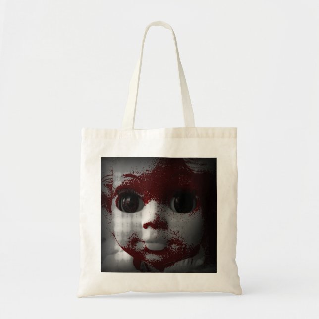 Tote Bag Poupée morte vivante macabre (Devant)