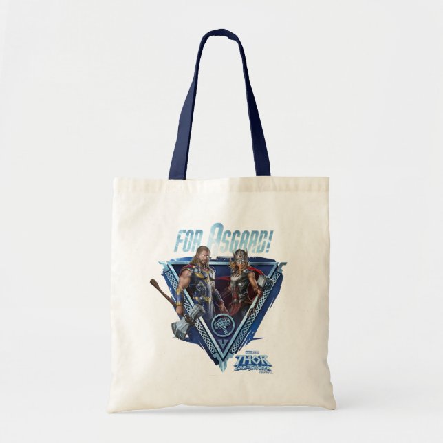 Tote Bag Pour Asgard ! Thor et puissant Thor Graphic (Devant)