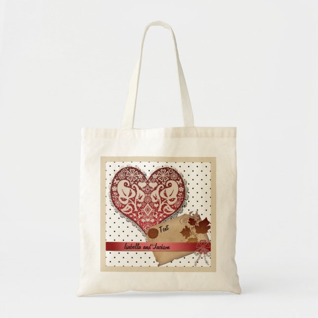Tote Bag Pour les êtres chers, l'amour (Devant)