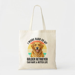 Tote Bag Pour que mon Golden Retriever ait une meilleure vi