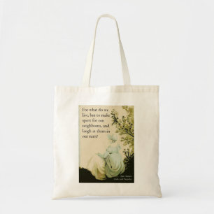 Tote Bag Pour quoi vivons-nous ?