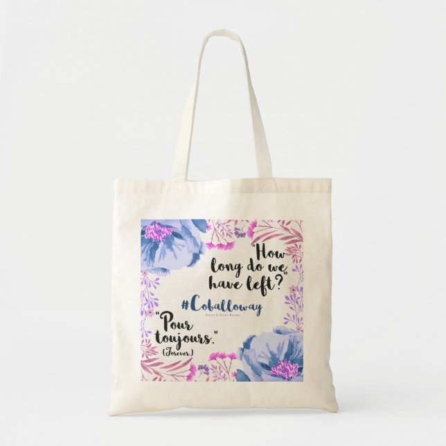 Tote Bag Pour Toujours (Devant)