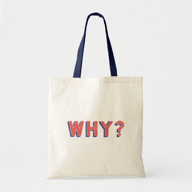 TOTE BAG POURQUOI ? (Devant)