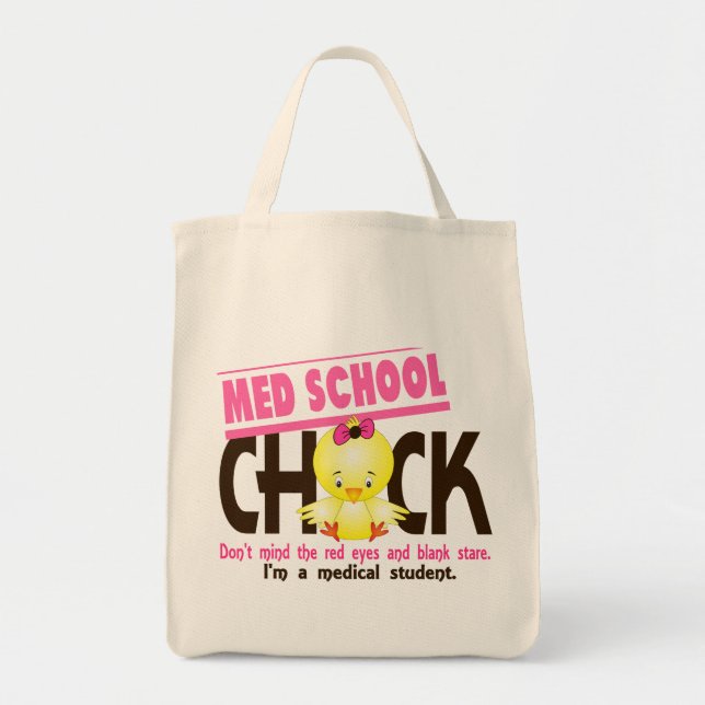 Tote Bag Poussin 2 d'école de Med (Devant)