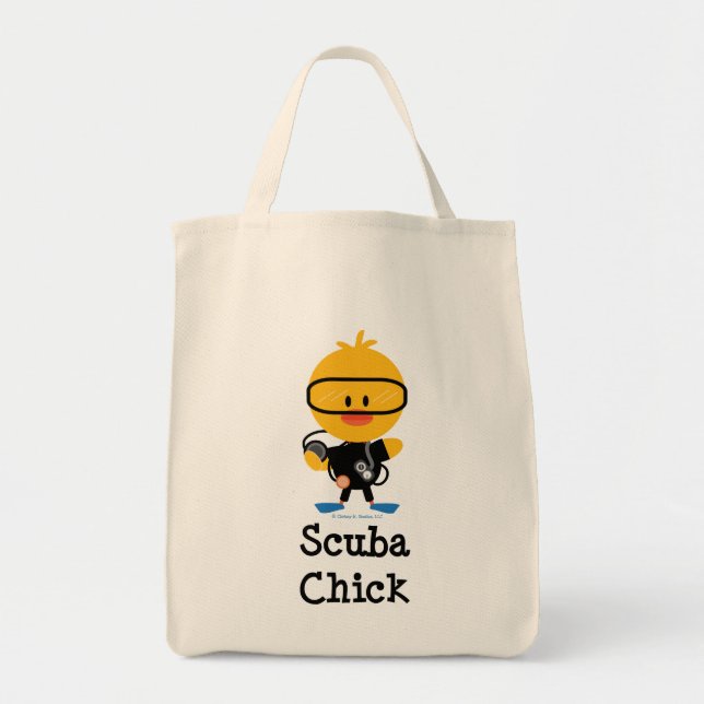 Tote Bag Poussin Fourre-tout de scaphandre (Devant)