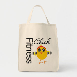 Tote Bag Poussin sportif mignon de forme physique