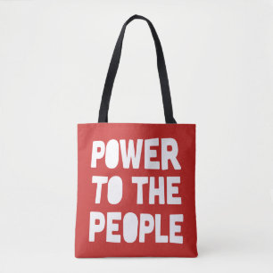 Tote Bag Pouvoir Au Peuple