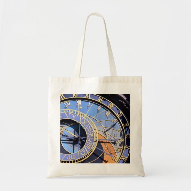 Tote Bag Prague, horloge astronomique n° 2 (Sac fourre-tout (Devant)