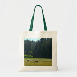 Tote Bag Prairie aux élans du parc national de Redwood
