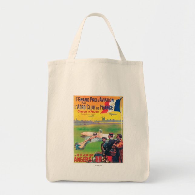 Tote Bag Premier Grand Prix de l'aviation (Devant)