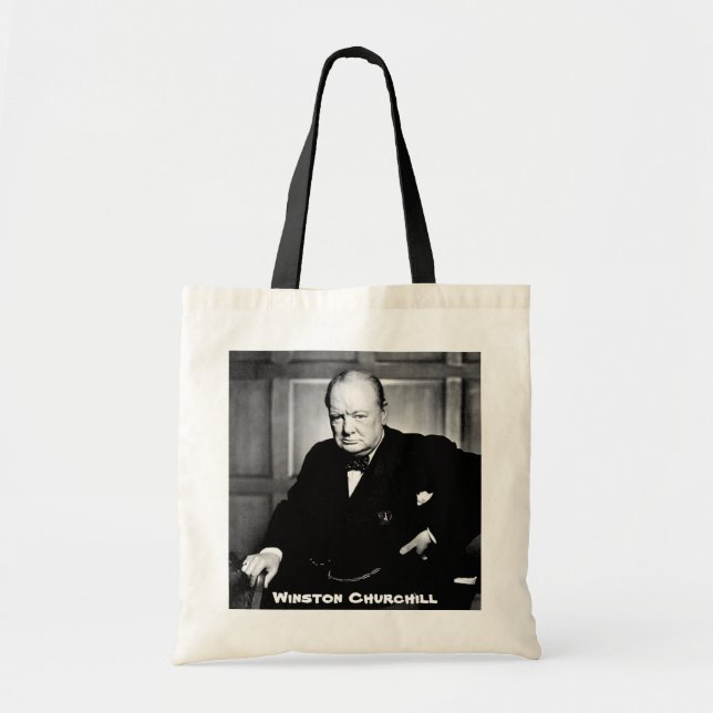 Tote Bag Premier ministre britannique monsieur Winston (Devant)