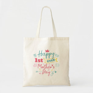 Tote Bag Première Fête des mères 1ère Fête Maman