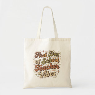 Tote Bag Première journée d'école ambiance professeurs rent