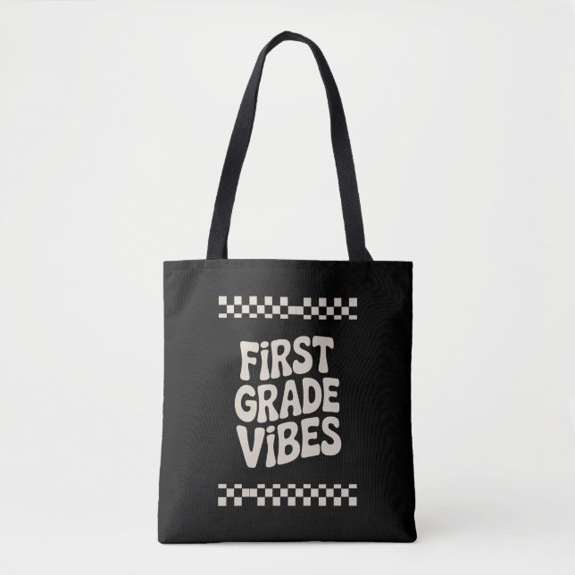 Tote Bag Premières impressions de la première année de prim (Devant)