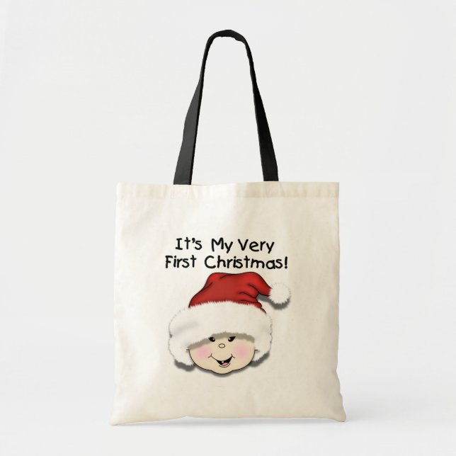 Tote Bag Premiers Noël Asiatique Baby Tshirts et cadeaux (Devant)
