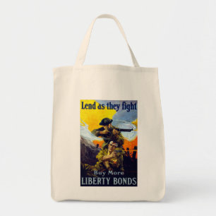 Tote Bag Prêter dans leur combat ~ Acheter plus d'obligatio