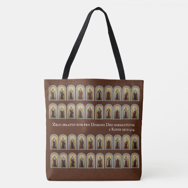 Tote Bag Prêtres carmélites catholiques de nonnes de saints (Devant)