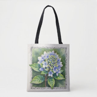 Tote Bag Pretty Blue Bloom