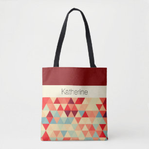 Tote Bag Pretty triangle pattern II + your ideas