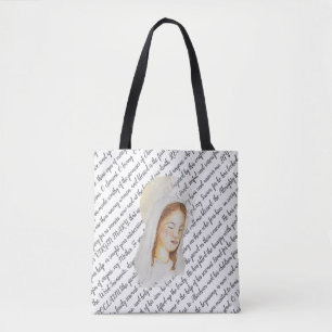 Tote Bag Prière de Marie