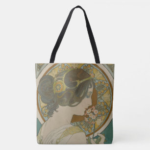 Tote Bag Primrose par Alphonse Mucha (1899)