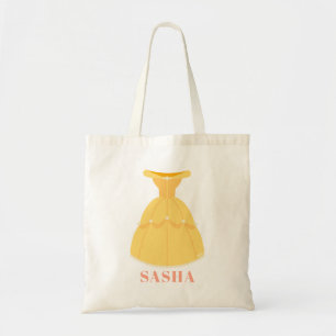 Tote Bag Princesse Belle robe - Nom