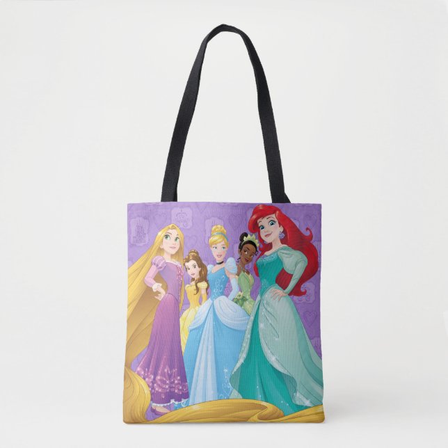 Tote Bag Princesse Disney| Intrépide est la force (Devant)