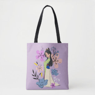 Tote Bag Princesse Disney Mulan dans le jardin