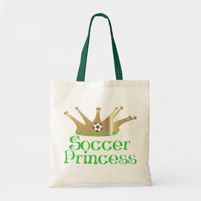 Tote Bag Princesse du football (Devant)