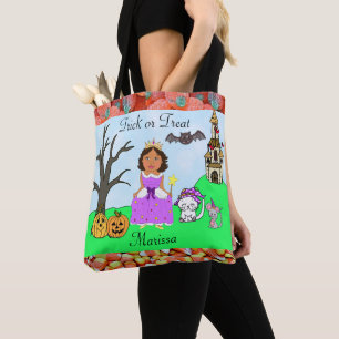 Tote Bag Princesse Halloween Candy de la fille de des