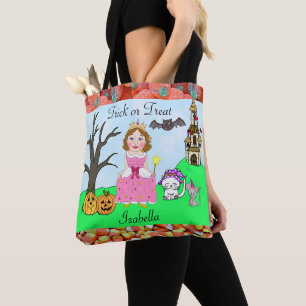 Tote Bag Princesse Halloween Candy de la fille de des