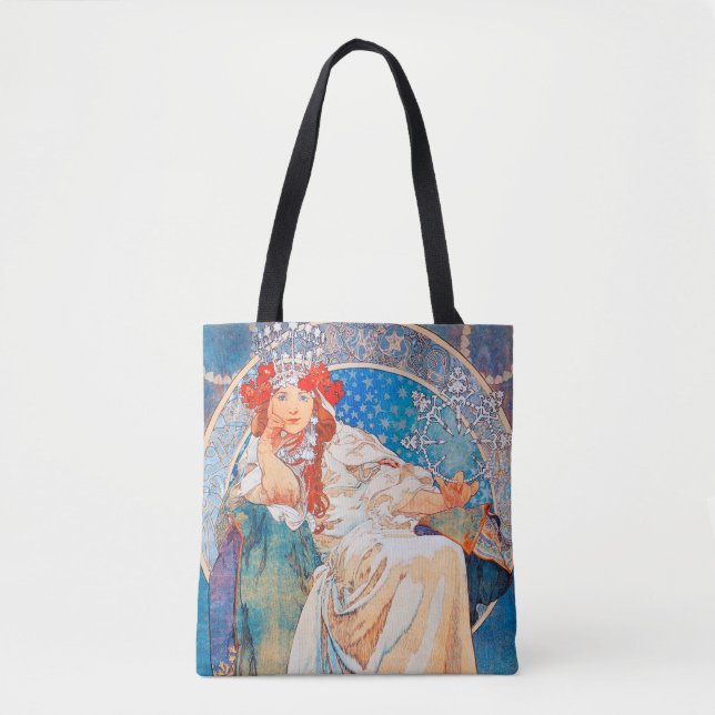 Tote Bag Princesse Hyacinth, Mucha (Devant)