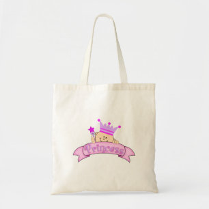 Tote Bag Princesse jetante un coup d'oeil mignonne de béb
