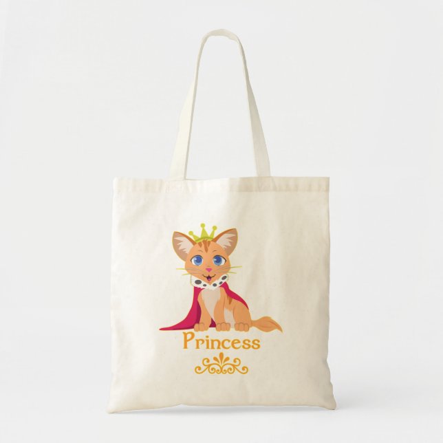 Tote Bag Princesse Kitten (Devant)