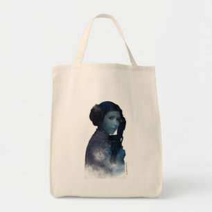 Tote Bag Princesse Leia Silhouette dans l'espace
