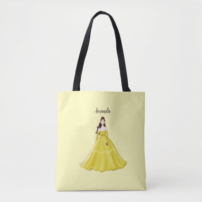 Tote Bag princesse personnalisée (Devant)