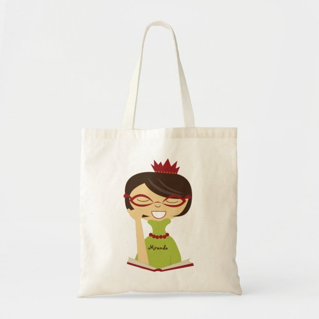 Tote Bag Princesse personnalisée Bookbag de rat de (Devant)