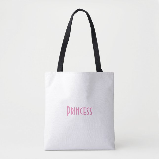 Tote Bag Princesse Queen Imprimé Épaule-Fourre-tout Portes- (Devant)