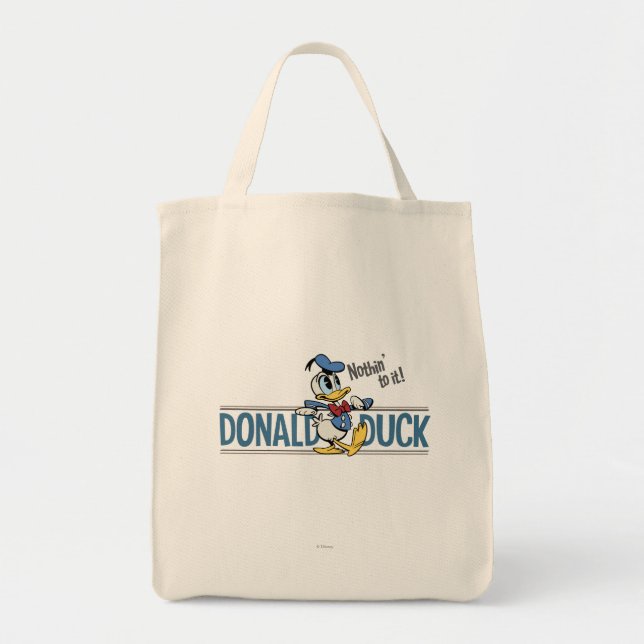 Tote Bag Principaux raccourcis Mickey | Donald Hot Shot (Devant)