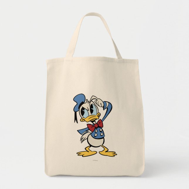 Tote Bag Principaux raccourcis Mickey | Donald Thinking (Devant)