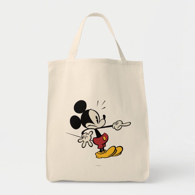 Tote Bag Principaux raccourcis Mickey | Mickey Pointing Out (Devant)