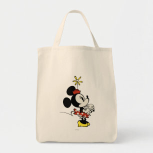 Tote Bag Principaux raccourcis Mickey Minnie main à face